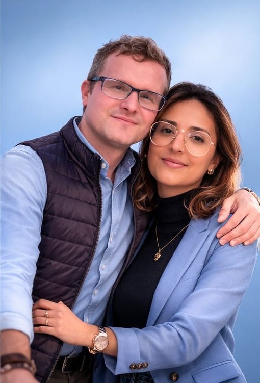 Foto von Ikram und Thomas den Gründern von IT Allies